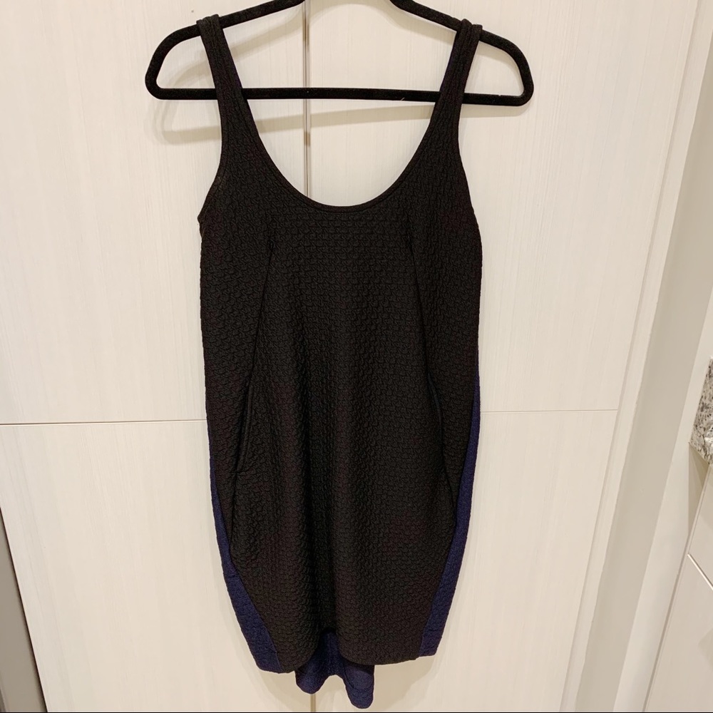 Maeve Anthropologie Black & Navy Dress